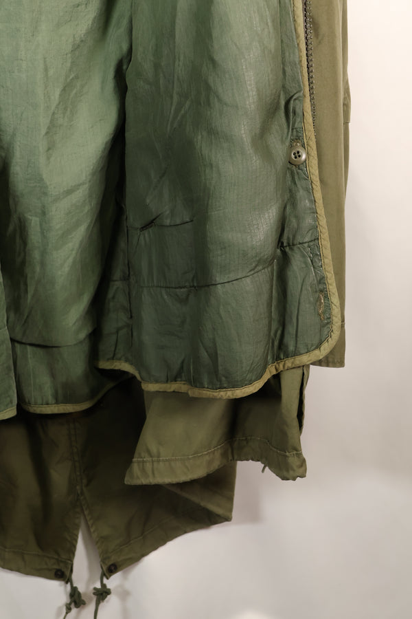 Year Mixed LARGE M65 Field Parka Set M51 with Liner Used B