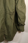 Year Mix 1972 Contract Shell S-R M65 Field Parka Set M51 with Liner Used E