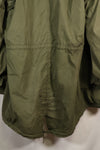 Year Mix 1972 Contract Shell S-R M65 Field Parka Set M51 with Liner Used E
