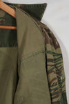 Real Rhodesian Army Rhodesian camouflage shirt with missing buttons, used.