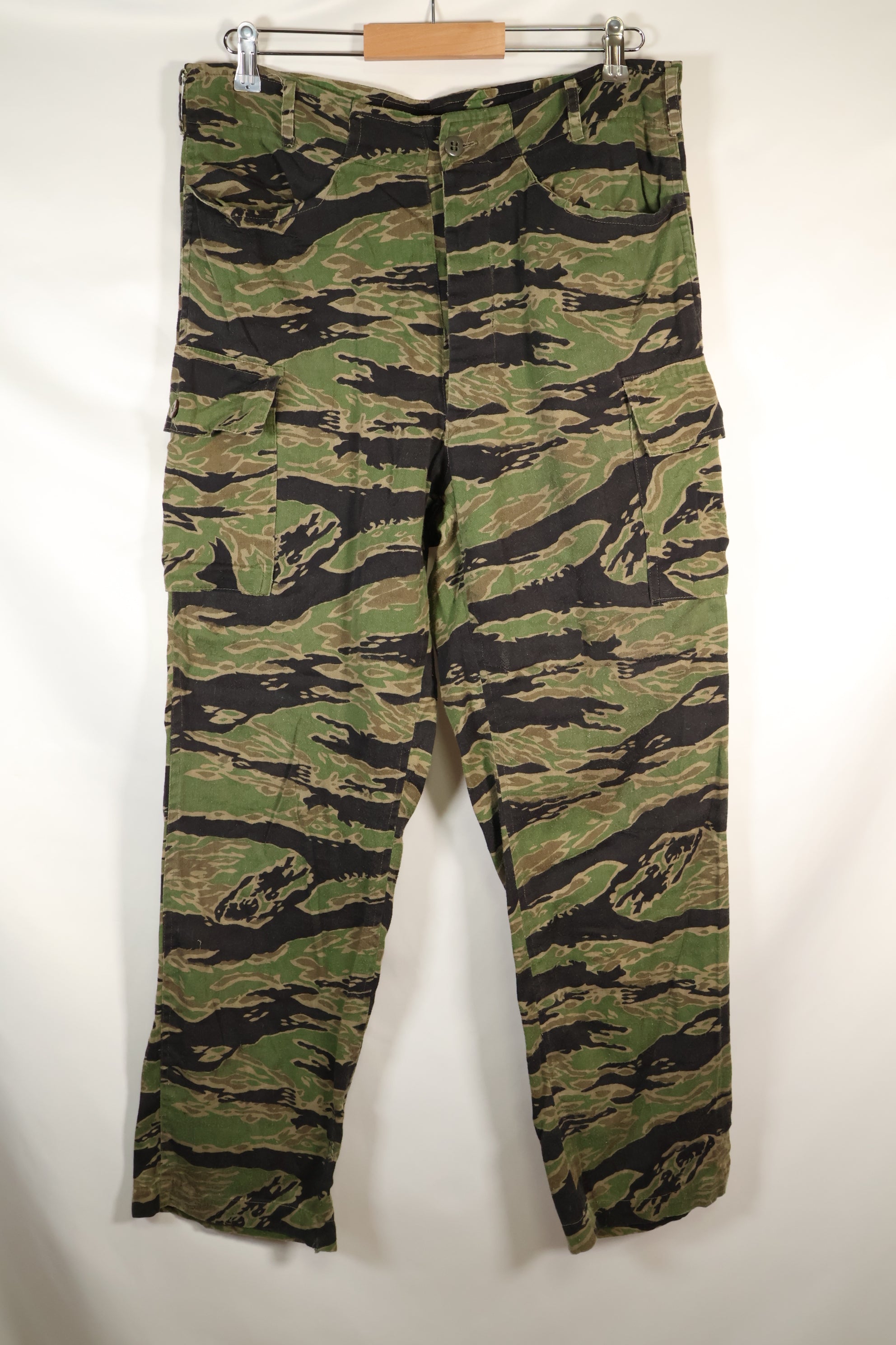 Late 1960s-70s Taylor Late War Tiger Stripe Large Pants Used
