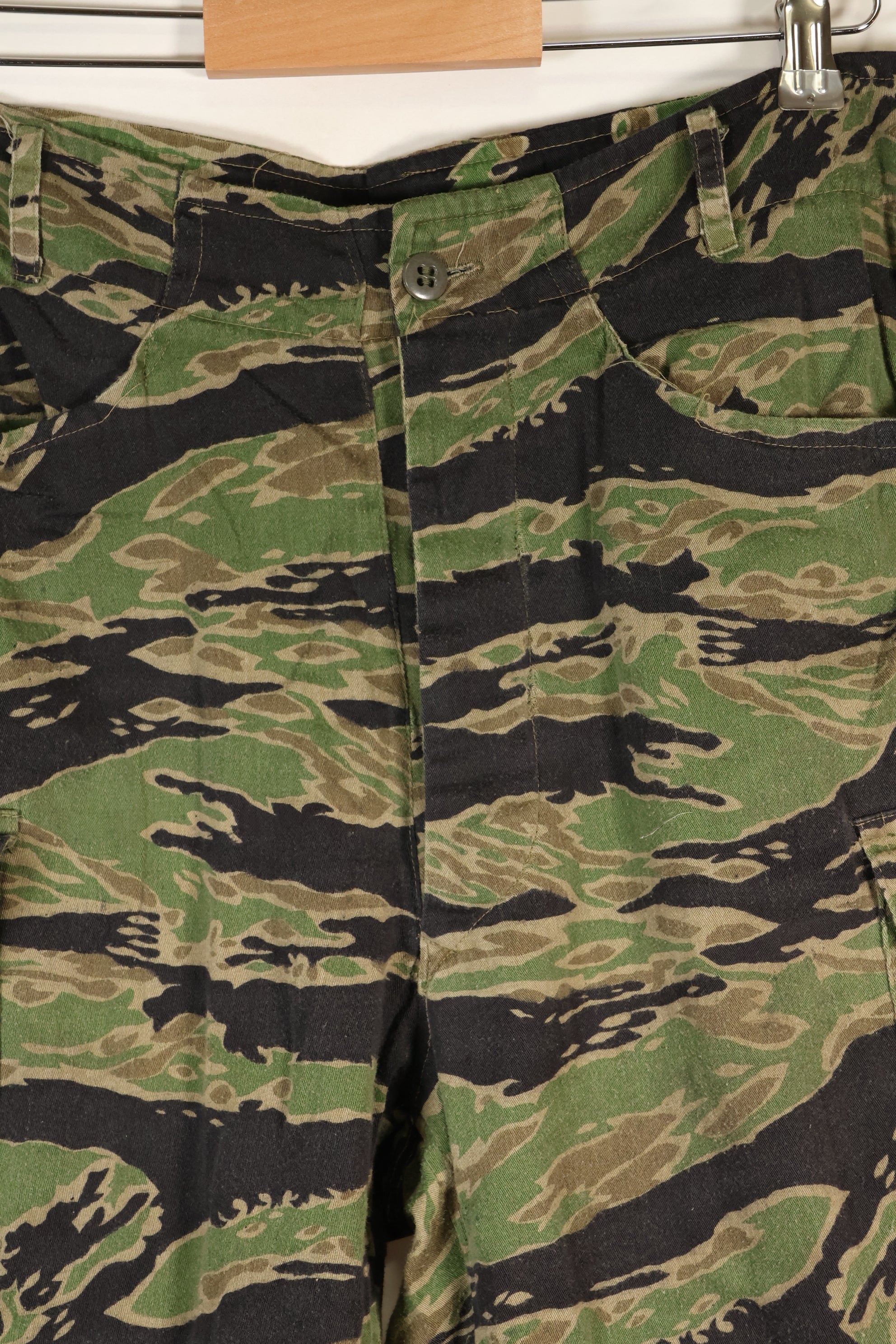 Late 1960s-70s Taylor Late War Tiger Stripe Large Pants Used