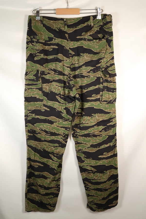 Late 1960s-70s Taylor Late War Tiger Stripe Large Pants Used