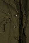 Real Made in Japan 2nd Model Jungle Fatigue Jacket, short sleeves, custom, stained, used.