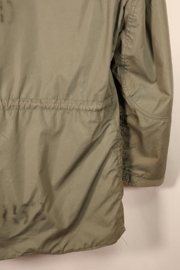 1971 Contract, SMALL, U.S. Air Force (USAF), N3-B Flight Jacket, With Back Stencil, Used