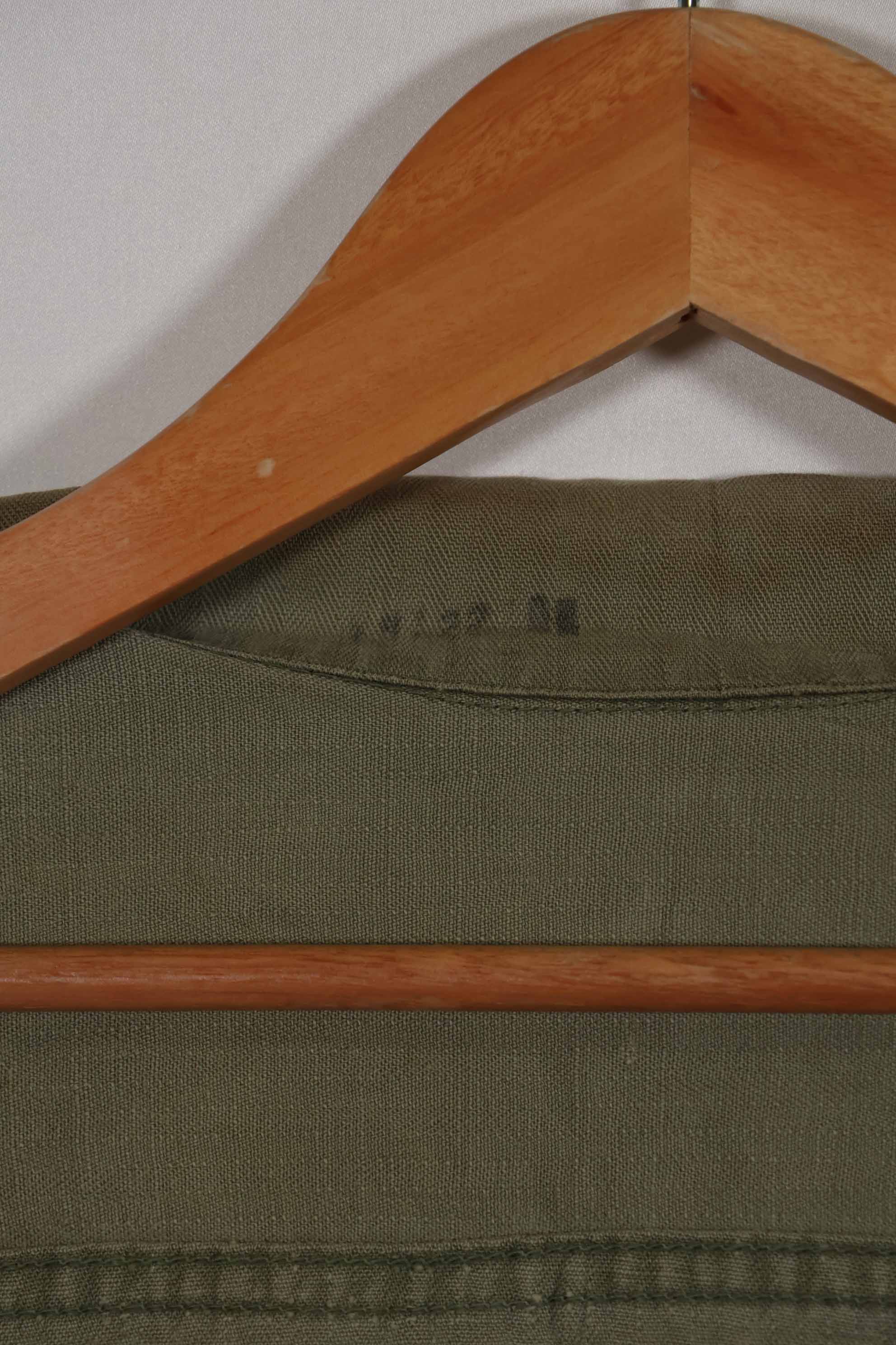 Real 1940s WWII M41 US Army HBT Utility Uniform Jacket Used