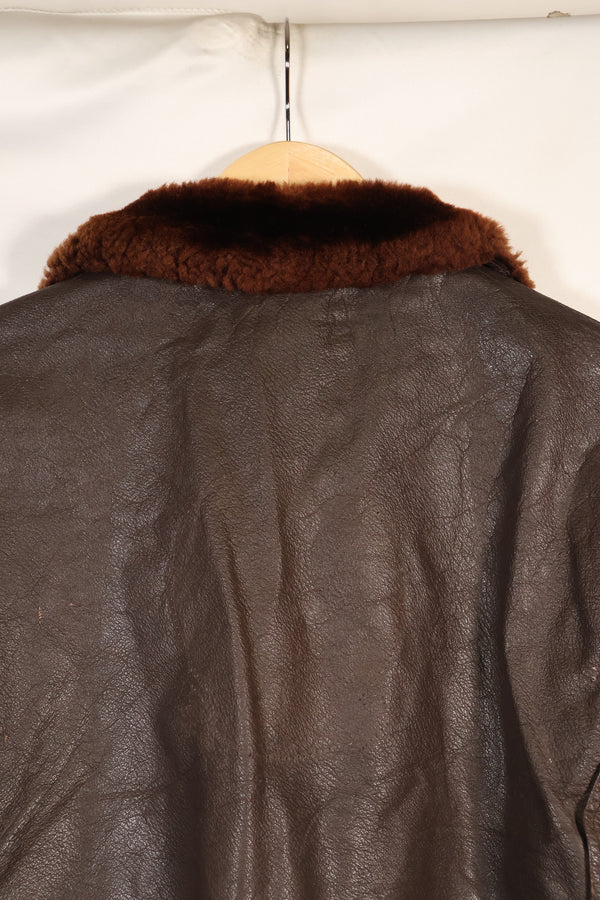 1963 Contract Size 44 US Navy G-1 Flight Jacket Intermediates Used