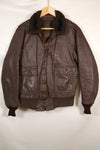 1971 Contract Size 42 US Navy G-1 Flight Jacket Intermediates Used
