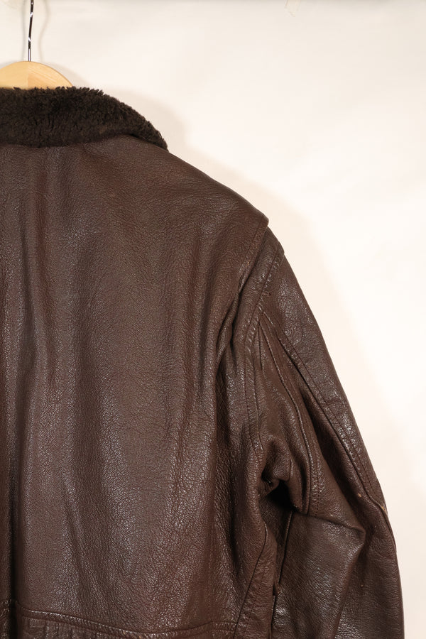 1971 Contract Size 42 US Navy G-1 Flight Jacket Intermediates Used