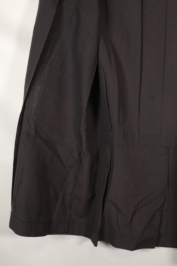 1960s Saigon Taylor Made Black Safari Jacket Pants Set