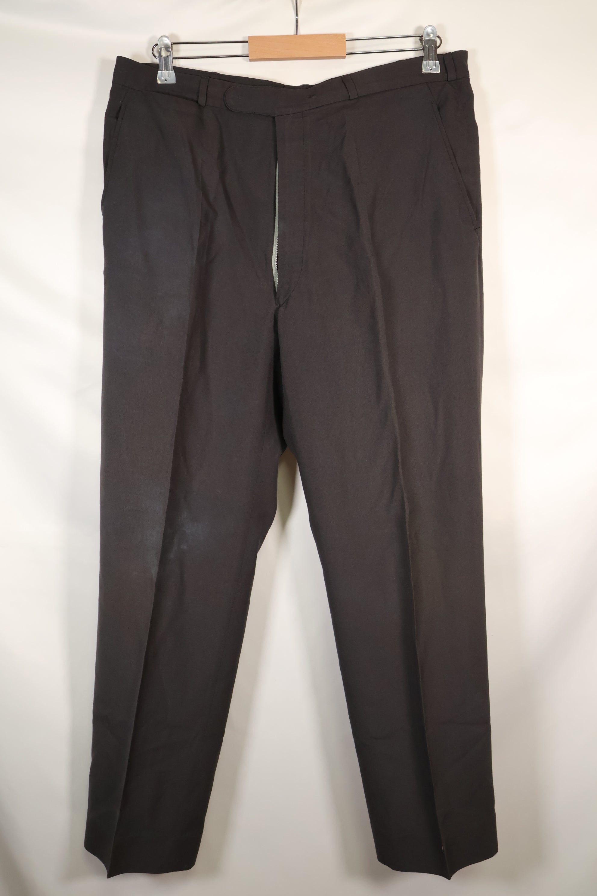 1960s Saigon Taylor Made Black Safari Jacket Pants Set