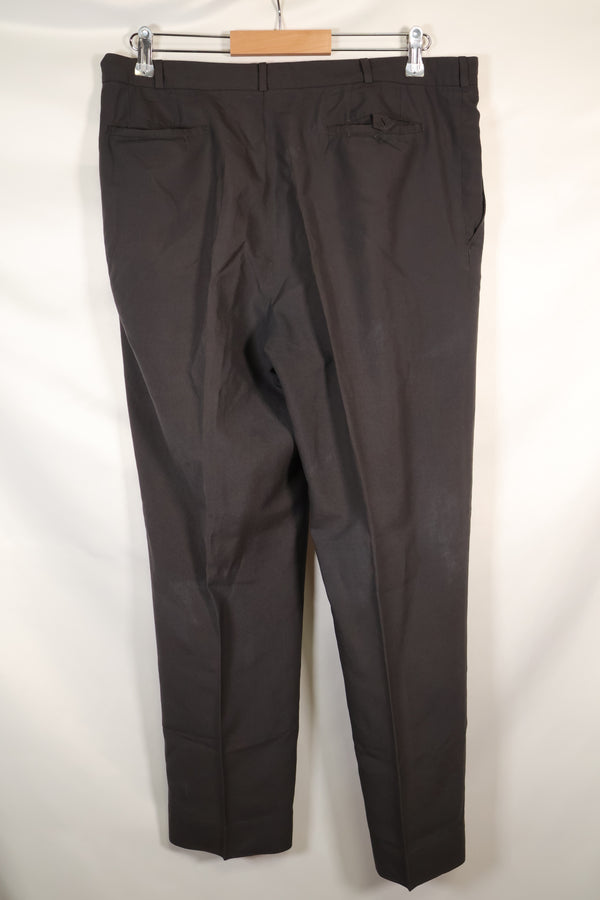 1960s Saigon Taylor Made Black Safari Jacket Pants Set