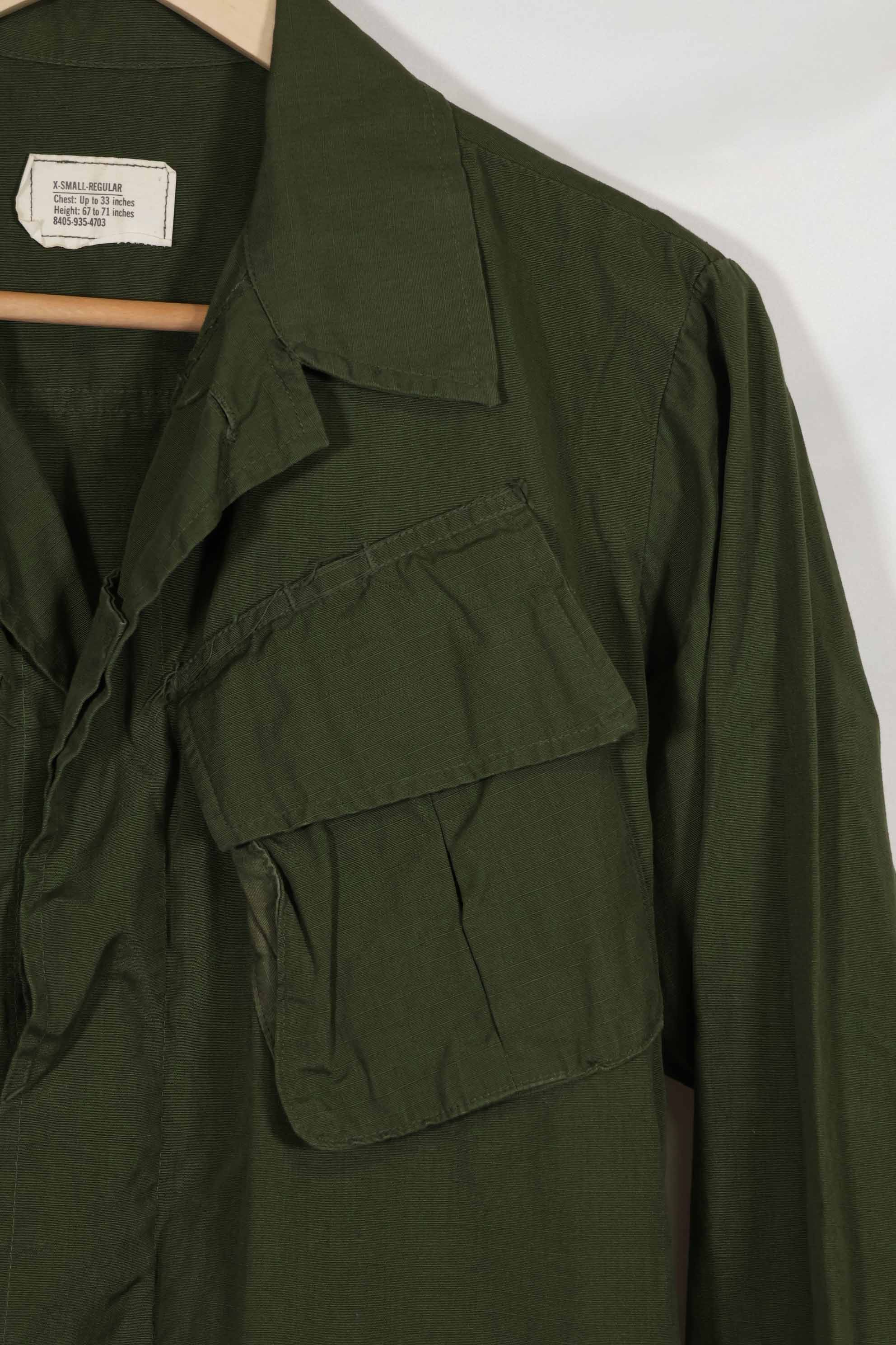 1970 4th Model Jungle Fatigue Jacket X-S-R Used, almost unused