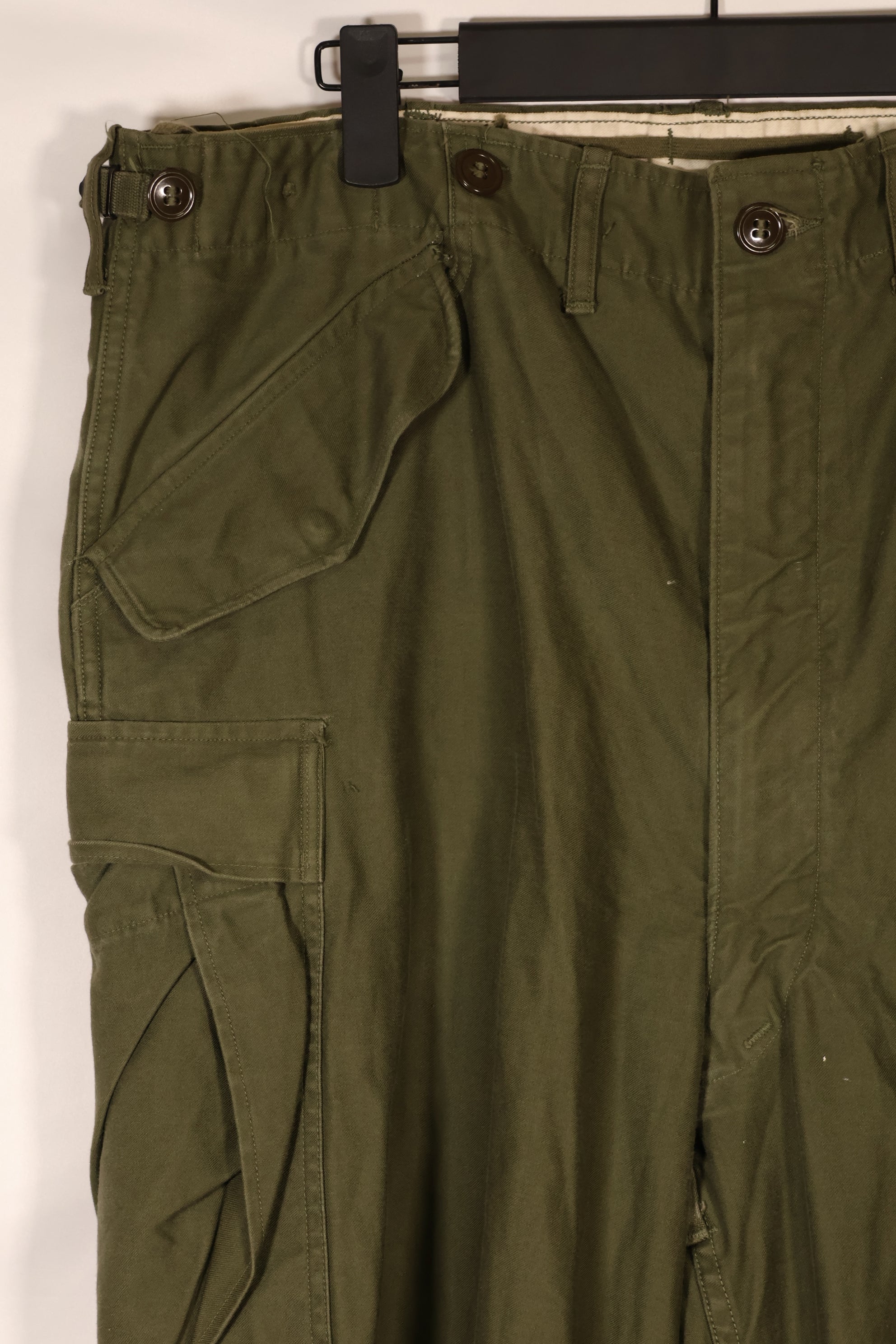 Real 1953 M51 cotton field pants, used M-R