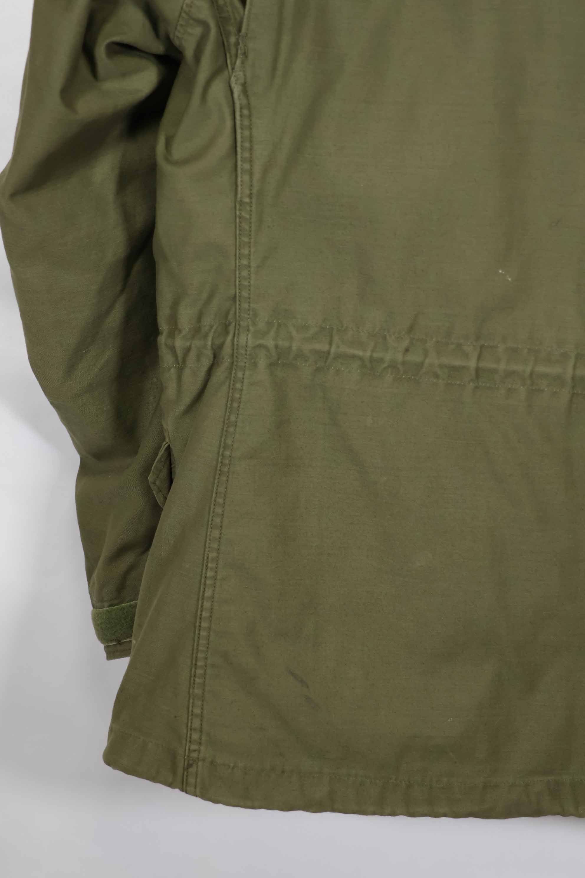 Real 1968 2nd Model M65 Field Jacket Gray Liner M-R Used