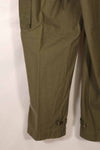 Real 1940s-50s US Army M45 cotton field pants, used.