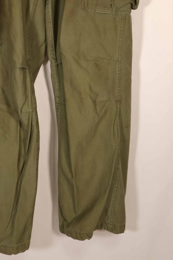 Real 1950s U.S. Army M51 Cotton Field Pants, used.