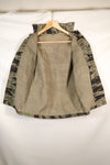 1960's 1/2 A-S Japanese Silver Tiger Shirt, Tiger Stripe, with local alterations, used.