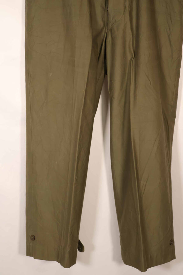 Real late 1940s - early 1950s M45 OD cotton field pants, used, good condition.