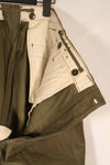 Real late 1940s - early 1950s M45 OD cotton field pants, used, good condition.