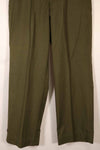 Real late 1940s - early 1950s M45 OD cotton field pants, almost unused, used.