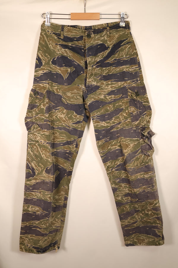 Circa 1965–66 | A-M | Silver Tiger Pattern | Tiger Stripe | Pants | Slightly Faded | Used