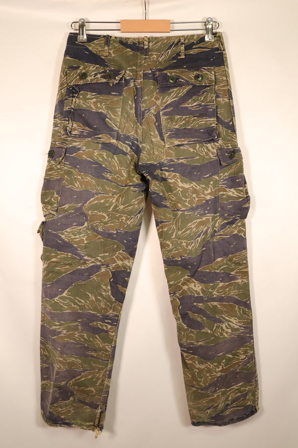 Circa 1965–66 | A-M | Silver Tiger Pattern | Tiger Stripe | Pants | Slightly Faded | Used