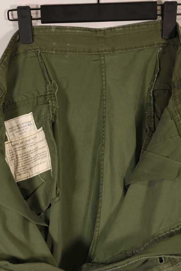 Real 2nd Model Jungle Fatigue Pants Used Used strong signs of use, no size tag.