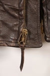 Contracted circa 1960-64, size about 42, US Navy G-1 flight jacket, intermediates, used.