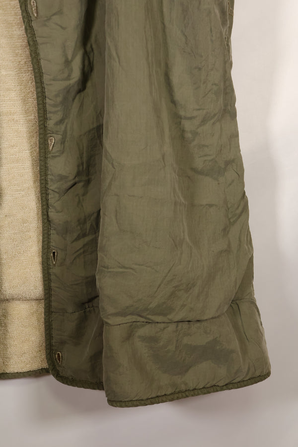 1950s SMALL M51 Field Parka with pile liner, used.