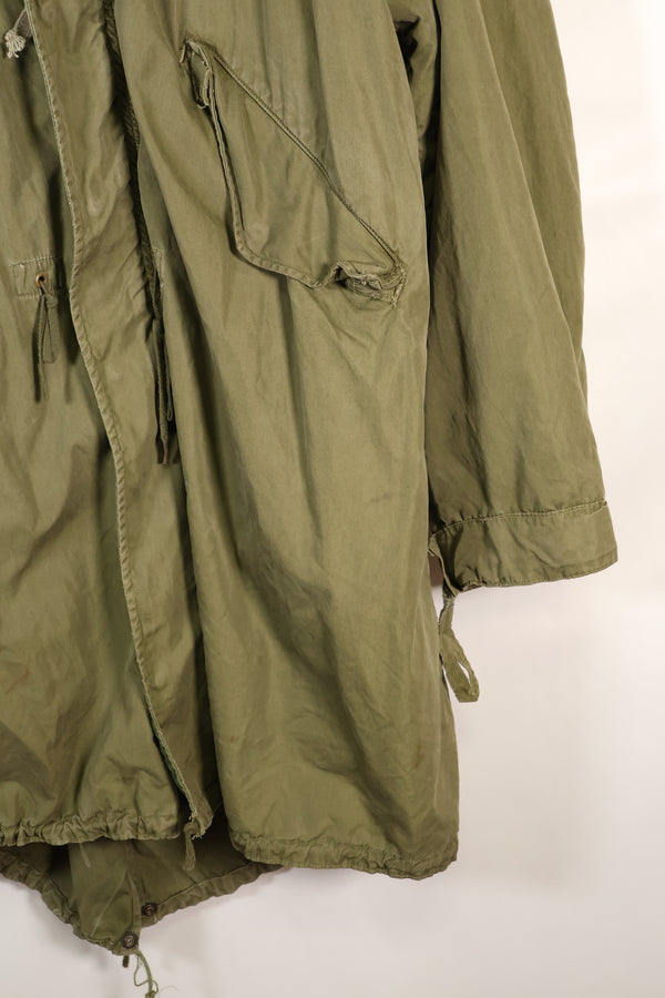 Early 1950s SMALL M51 field parka, liner set, mod coat, used.