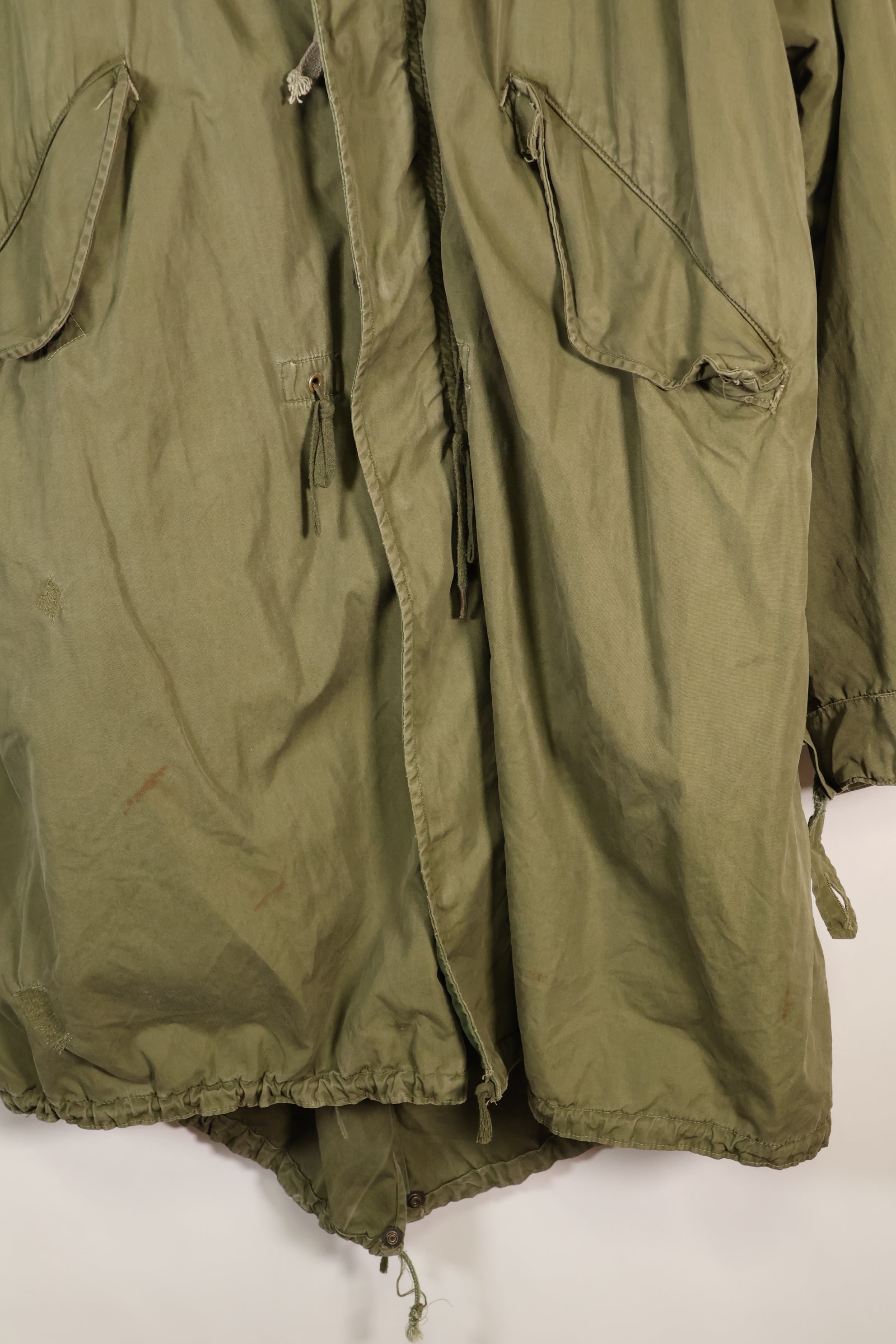 Early 1950s SMALL M51 field parka, liner set, mod coat, used.