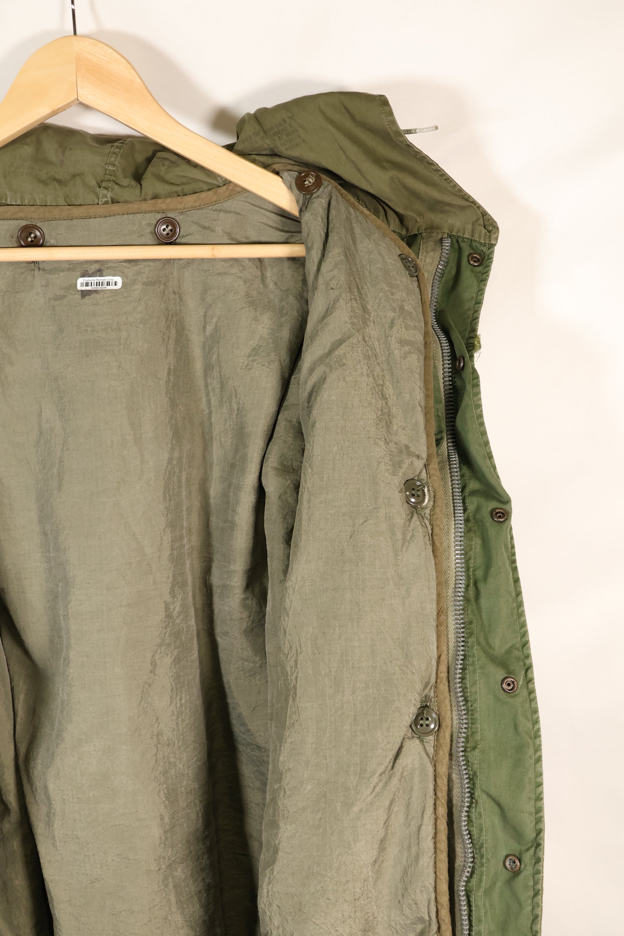 Early 1950s SMALL M51 field parka, liner set, mod coat, used.