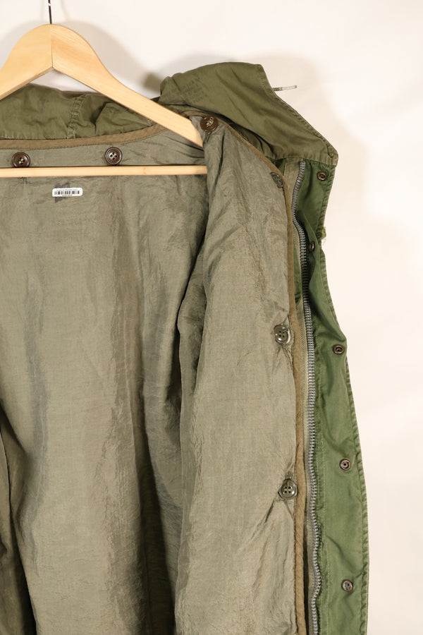 Early 1950s SMALL M51 field parka, liner set, mod coat, used.