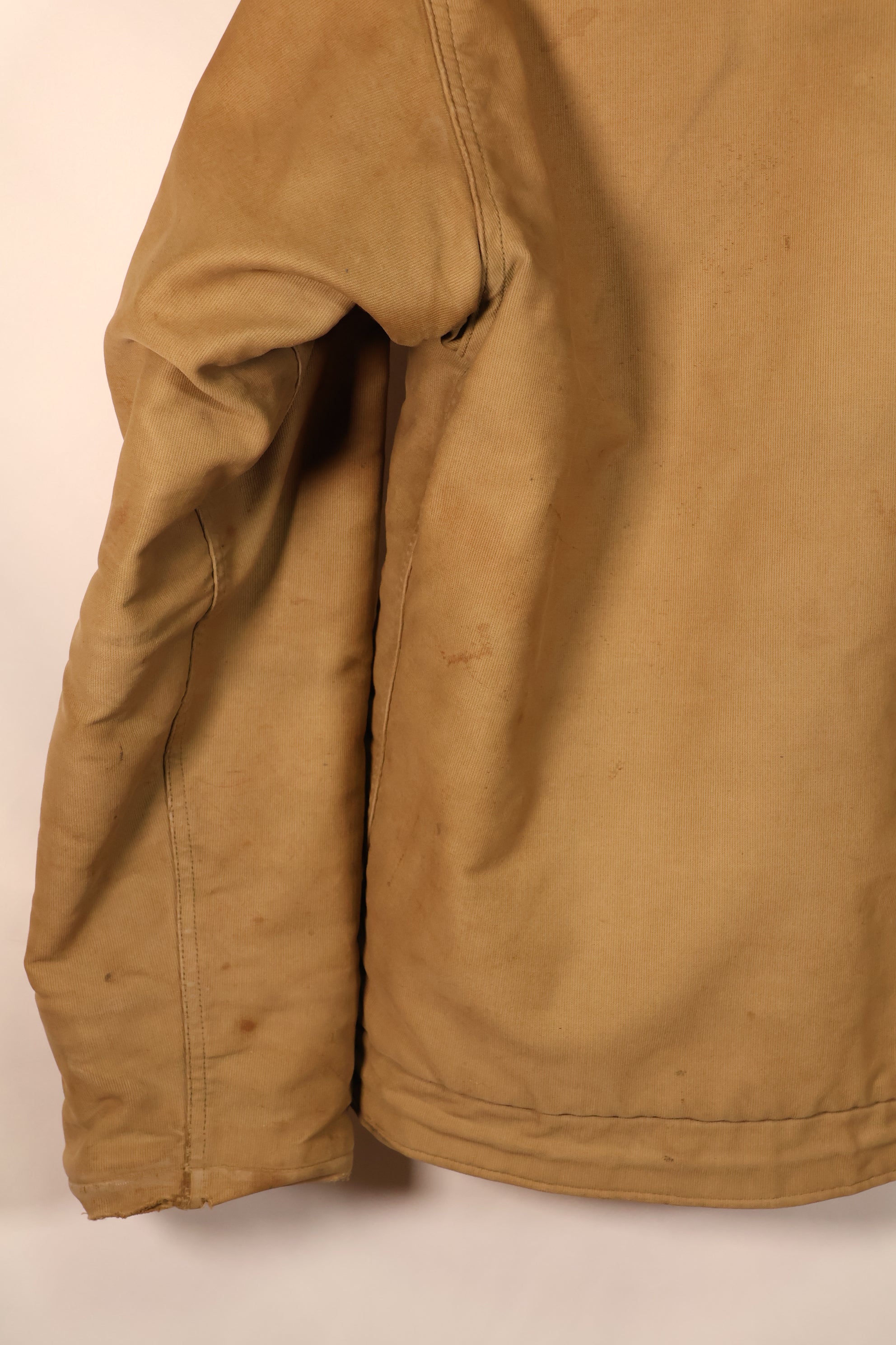 1940s, WWII, U.S. Navy, Deck Jacket, With Patches, Used, Oversized