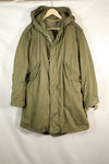 Early 1950s, estimated SMALL M51 Field Parka, liner set, mod parka, used.