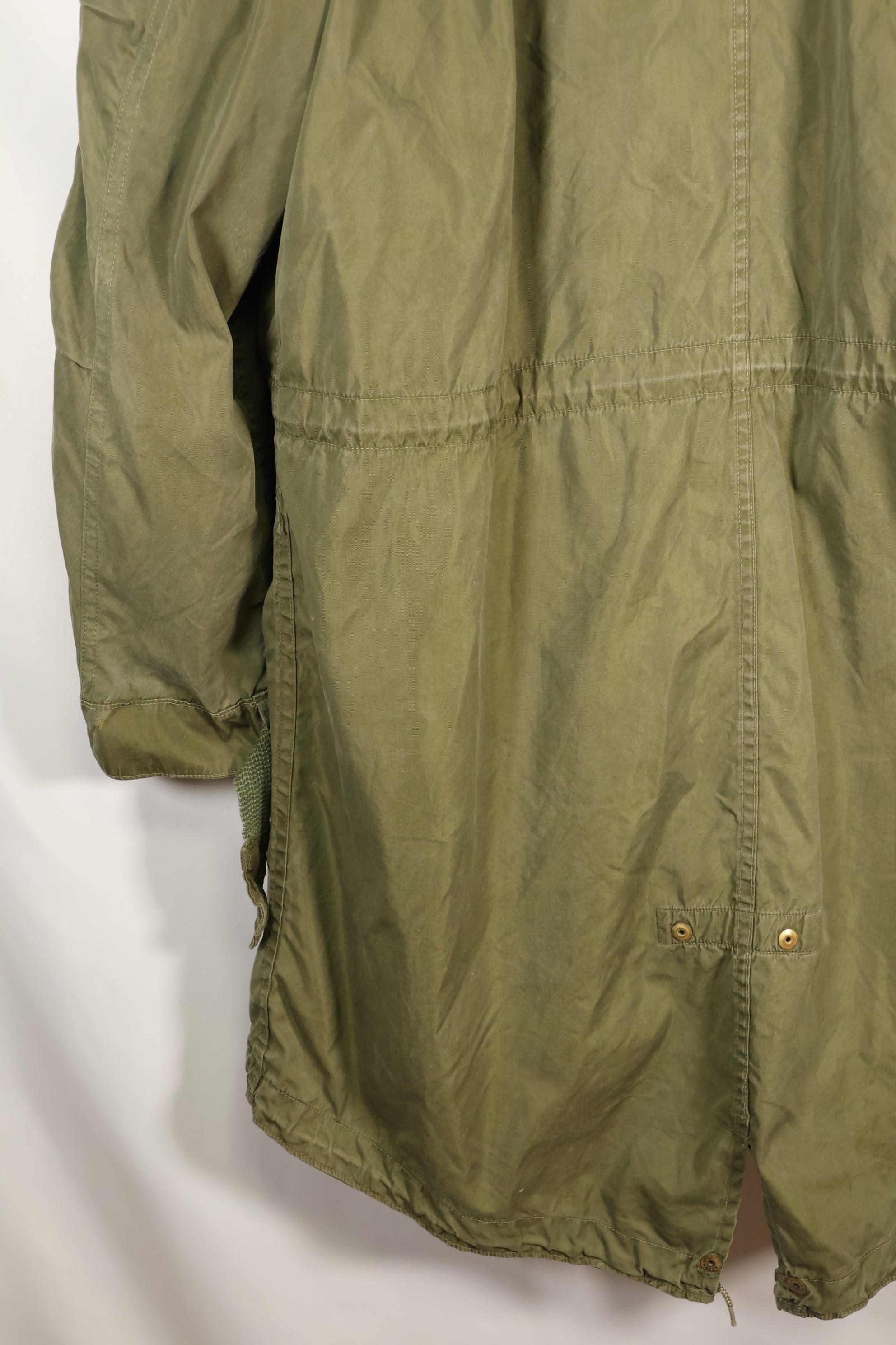 Early 1950s, estimated SMALL M51 Field Parka, liner set, mod parka, used.