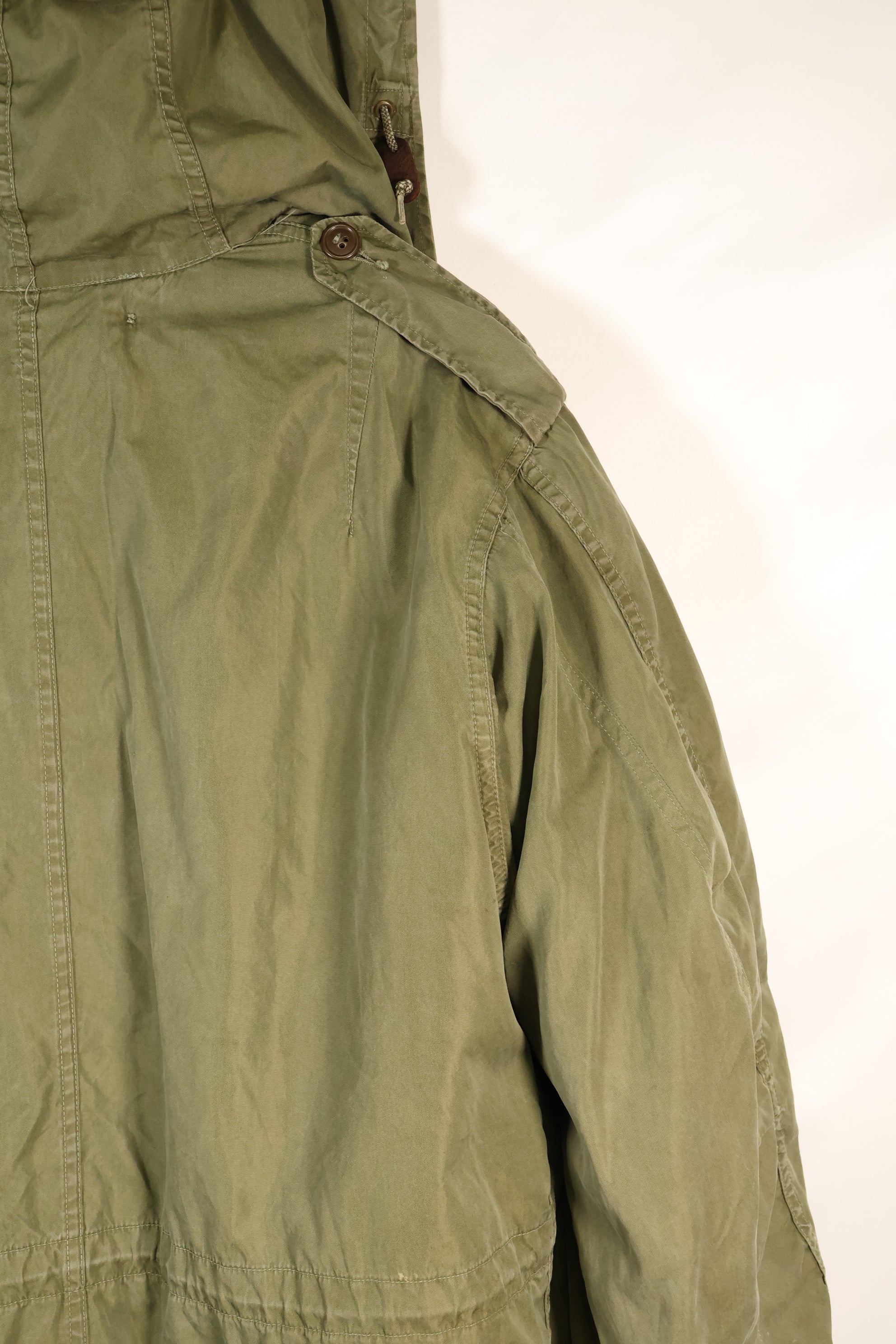 Early 1950s, estimated SMALL M51 Field Parka, liner set, mod parka, used.