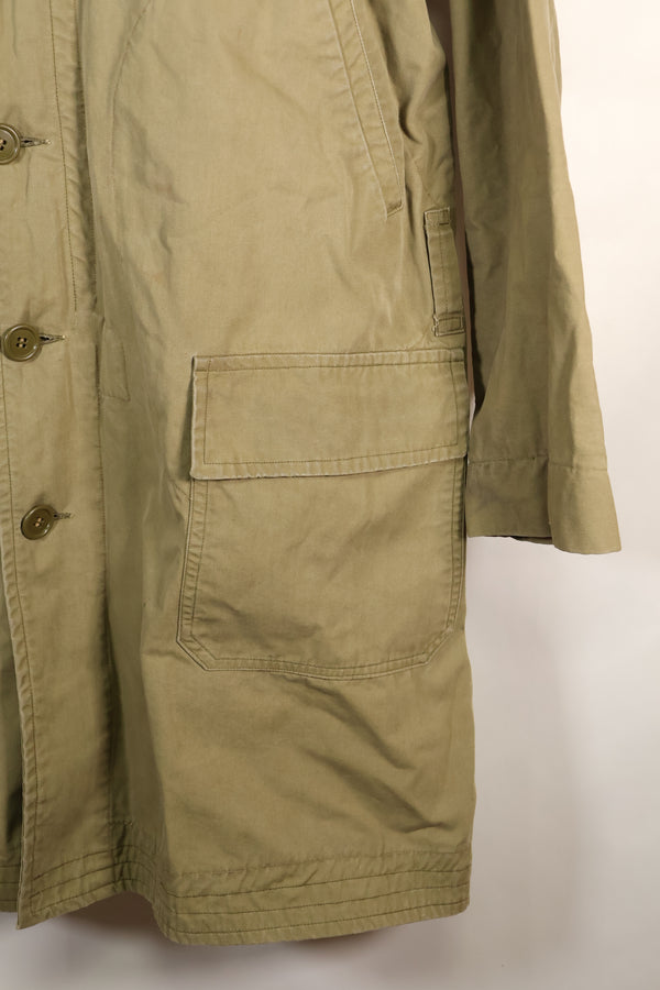 Early 1940s US Army M-41 Field Parka without Mouton Liner, used.
