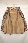Early 1960s, faded, estimated A-L CIDG, beogum camouflage Asian cut shirt.