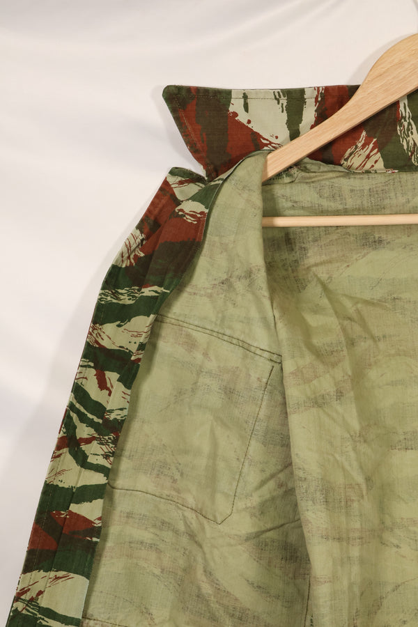 1960s-70s French Army Lizard Camouflage Hunting Jacket Civilian