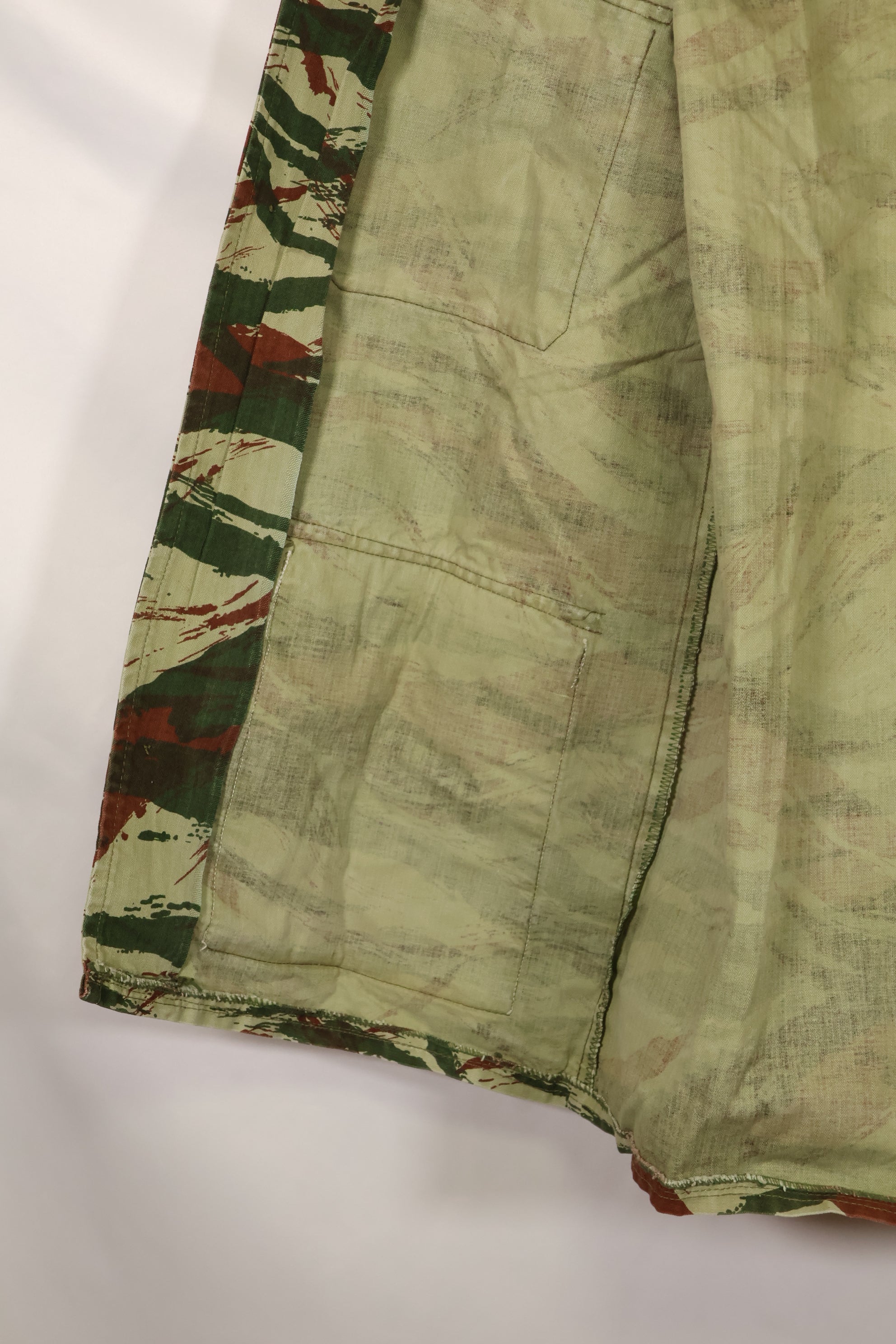 1960s-70s French Army Lizard Camouflage Hunting Jacket Civilian