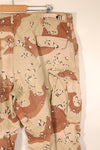 1986 Contract, Estimated Size XL, 6C Desert Pattern, Chocolate Chip Camo, Pants, Slightly Faded, Used