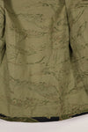 Real A-M Tiger Stripe Shirt Gold Tiger Derivative Pattern Almost unused