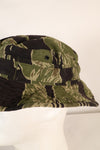 1960s, estimated size M, sewn in Okinawa, CISO cut, Okinawa Tiger boonie hat, used.