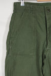 1960's lot OG-107 utility pants, baker pants, no size tag, used.