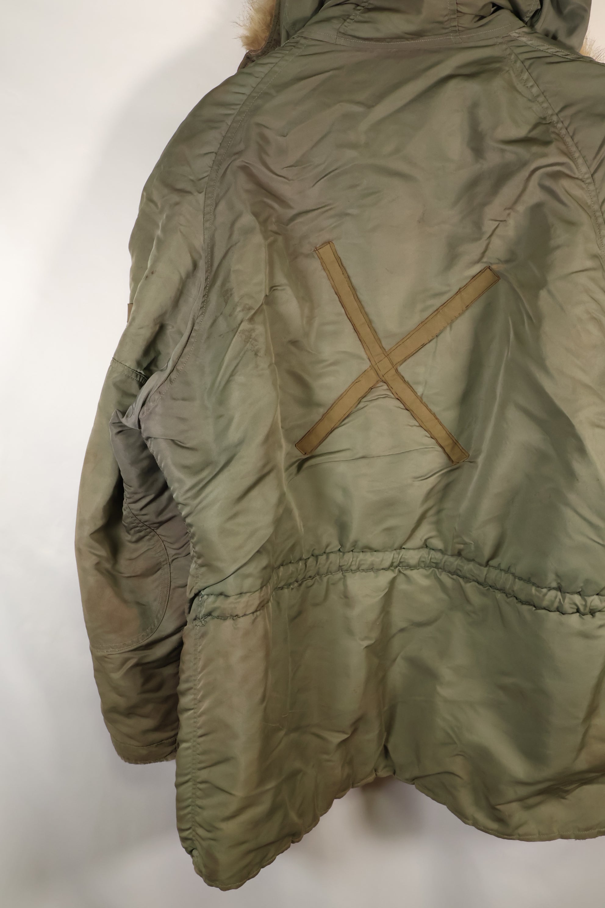 1950s LARGE USAF N-3B Aircrew Flight Jacket Ground Crew Used