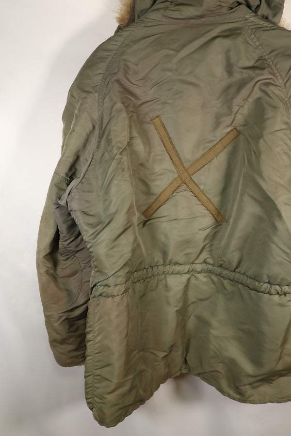 1950s LARGE USAF N-3B Aircrew Flight Jacket Ground Crew Used