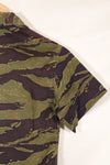 Real A-M Tiger Stripe Shirt Short Sleeve Custom Gold Tiger Derivative Pattern Used