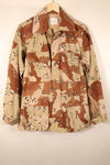 1990 Contract, S-R, DPSC Model, 6C Desert Camo, Chocolate Chip Camo, Jacket, Used